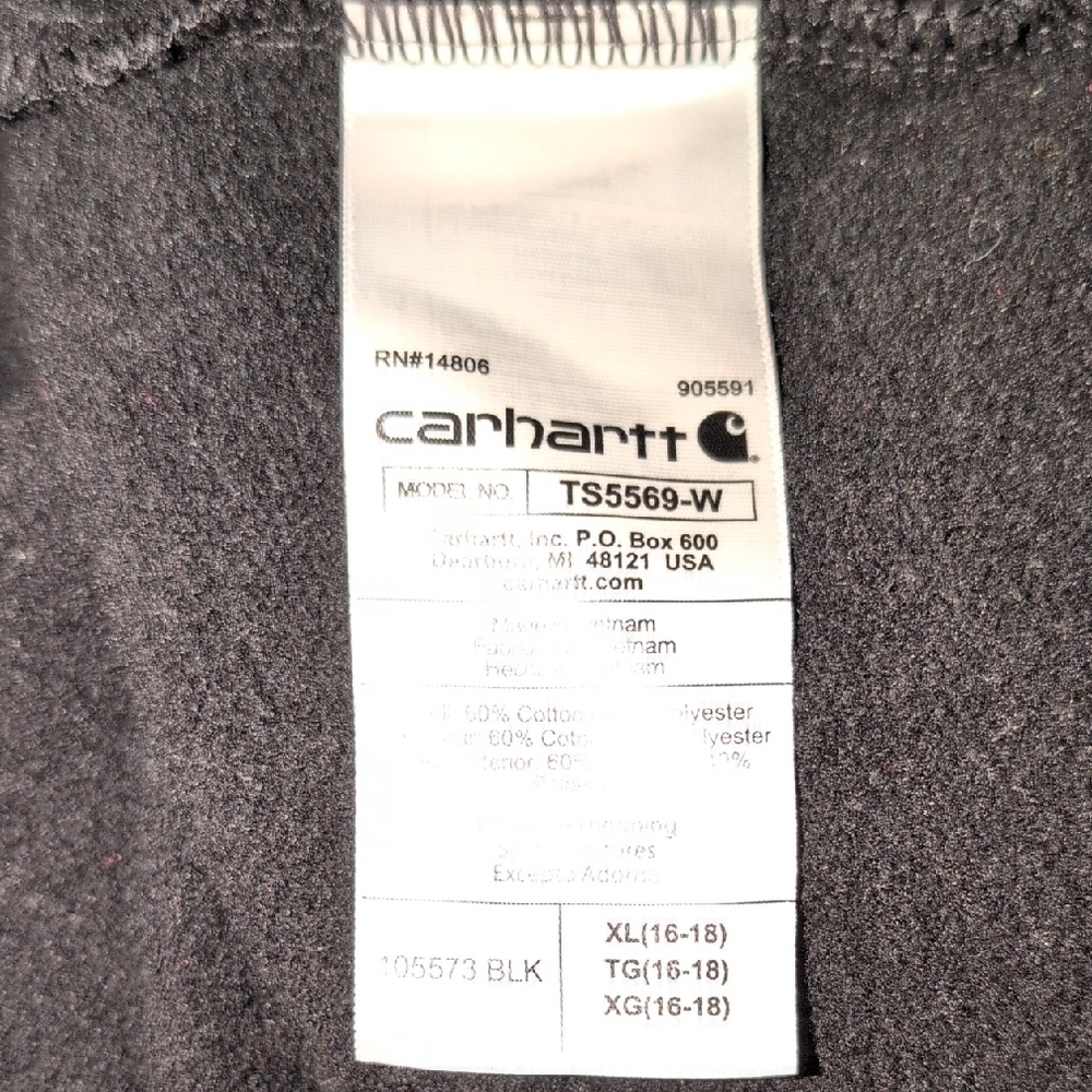 Carhartt Force® Relaxed Fit Lightweight Graphic Hoodie Size XL MSRP $64.99 - Picture 9 of 10